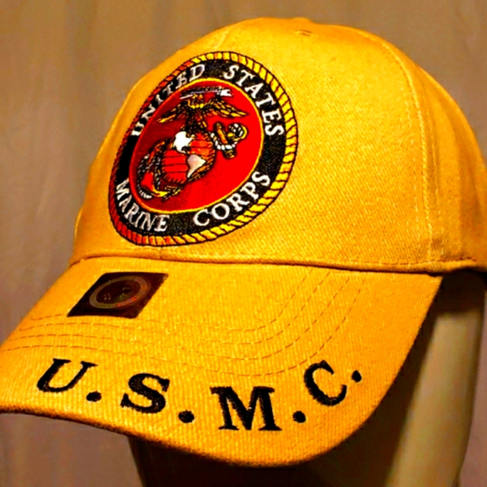 MILITARY U.S. MARINE CORPS HAT - Picture 2 of 5